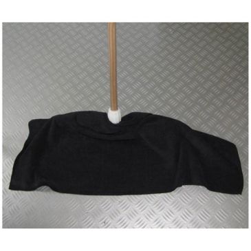 Serpilliere micro bouclette noir 40x85 s/carte