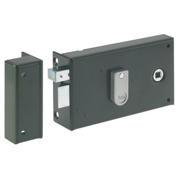 Serrure en applique horizontale droite