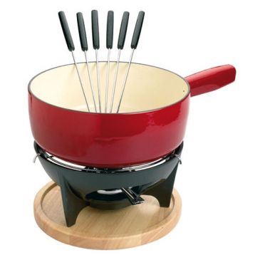 Service à fondue savoyarde Rubis