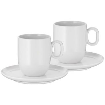 Set 2 tasses à café 17 cl avec sous-tasses - Barista