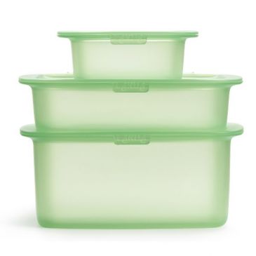 Set 3 boîtes en silicone - Reuse & Reduce