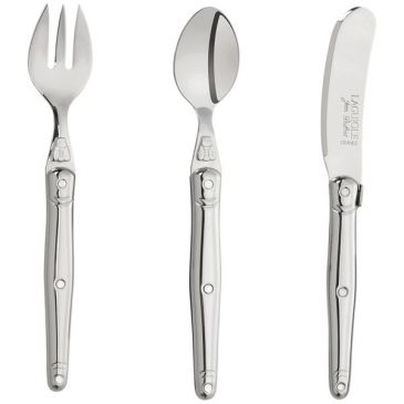 Set 3 couverts enfant - Laguiole Inox