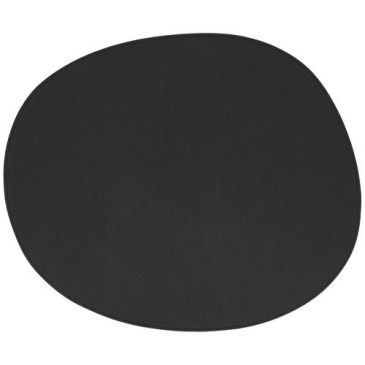 Set de table ovale 43.5 x 36.5 cm Noir - Dinner