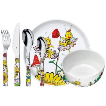 Set vaisselle enfant 6 pièces - Maya l'Abeille
