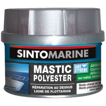 Mastic standard polyester - pot - 330 g
