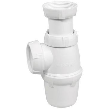 Siphon d'évier - D40 mm - blanc