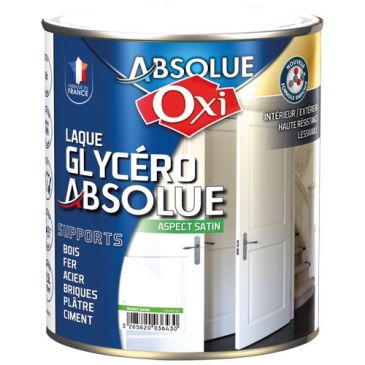 Peinture sol Satin 0,5 L Glycéro Absolue -  Vert Réséda