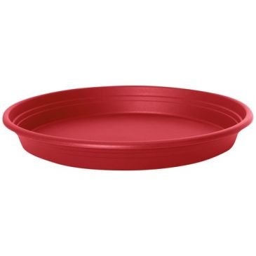 Soucoupe universelle ø 14 cm rouge foncé