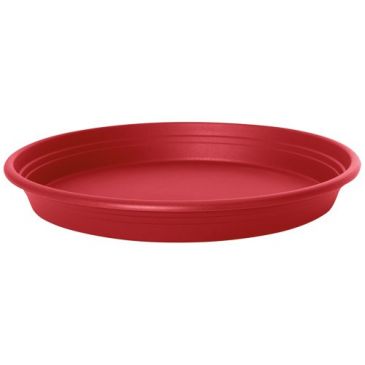 Soucoupe universelle ø 19 cm rouge foncé