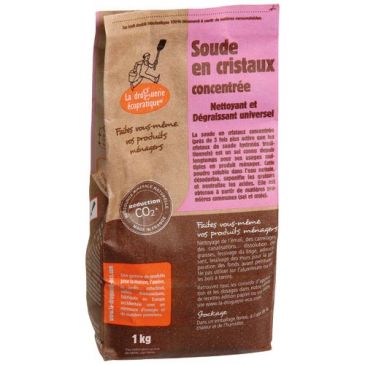 Soude en cristaux concentrée 1kg