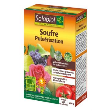 Soufre pulvérisation 400g