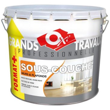 Peinture sous-couche professionnelle Murs & Plafonds 12 L - Blanc