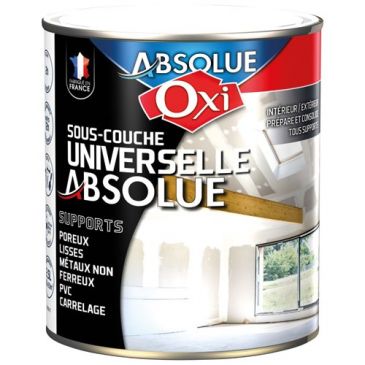 Peinture sous-couche universelle 2,5 L Absolue Mat - Blanc