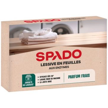 Spado lessive en feuilles x60