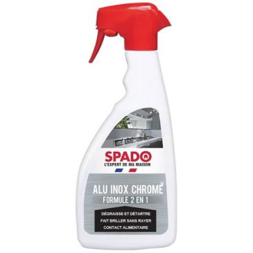 Spado nettoyant alu inox chrome 500ml