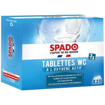 Spado wc oxygene actif tablette 25gx10