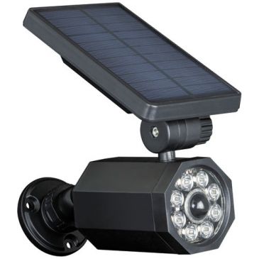Spot solaire mural au désign caméra de surveillance 400 lumens
