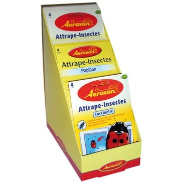 Sticker insecticide fenêtre décor x4