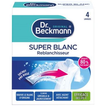 Super blanc reblanchisseur x4 sachet
