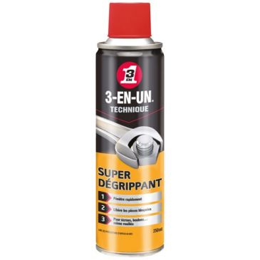Super dégrippant 3 en 1 250 mL