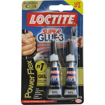 Colle Super glue3 - ultragel - 2x3 g