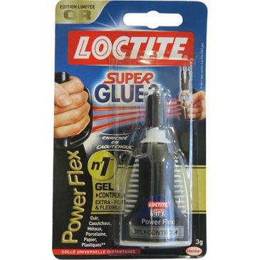 Super glue3 colle power flex control 3g