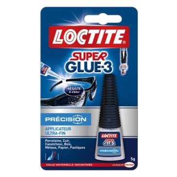 Colle Super glue3 - précision - 5 g