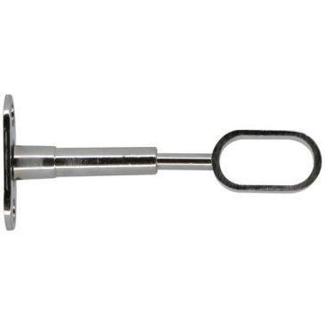 Support réglable - My dressing - 65 à 95 mm - axe/mur - ovale 30 x 15  mm -