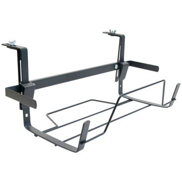 Support jardinière extensible fer plat 44 à 65x18cm anthra
