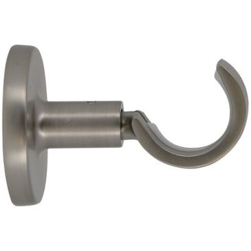Support ø28mm ouvert de 60mm easyfix chrome mat