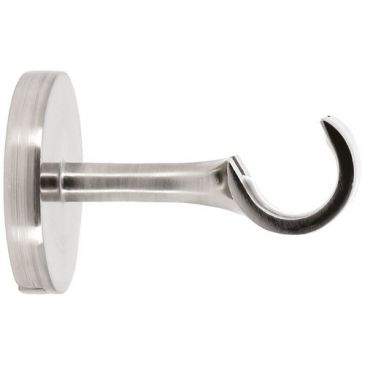 Support ouvert 60 mm Ø20 mm x 2 chrome