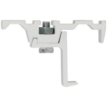 Support plafond simple blanc x2 blister