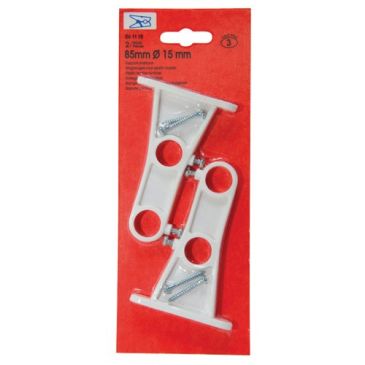 Support plast.double 85mm