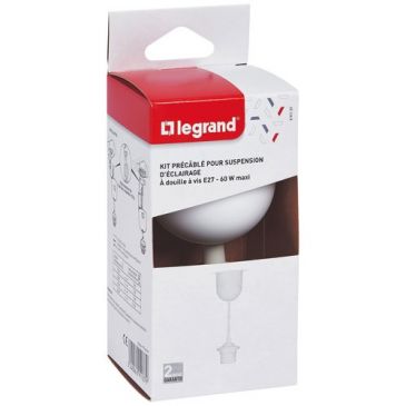 Suspension avec douille E27 blister