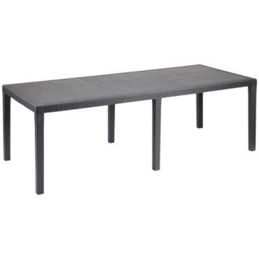 Table Queen 220cm anthracite