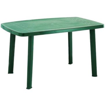 Table rectangulaire Faro 140 cm vert