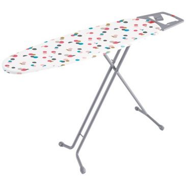 Table à repasser perforée multicolore 112 x 35 cm 