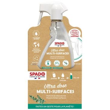 Tablette starter kit nettoyant surfaces 