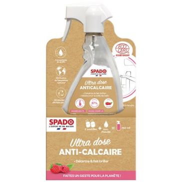 Tablette starter kit anti calcaire 750 ml x 2