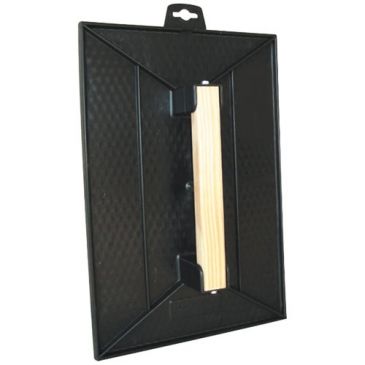 Taloche plast.rect.42x28 noire