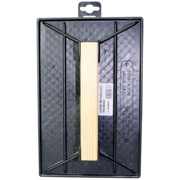 Taloche rectangulaire poignée bois 270x180mm
