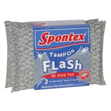 Tampon grattan.s/rayer x2 spontex 3160