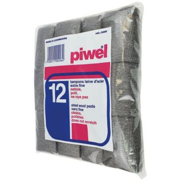 Tampon laine d'acier extrafine grade 00 x12