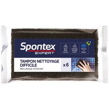 Tampon nettoyage difficile x 6
