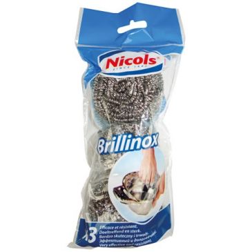 Tampon spirale inox netinox 18g x3