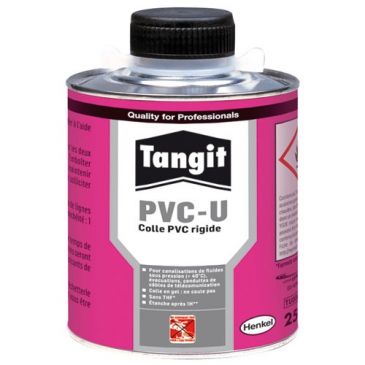 Colle tube et raccord en PVC - eau non potable - 250 g