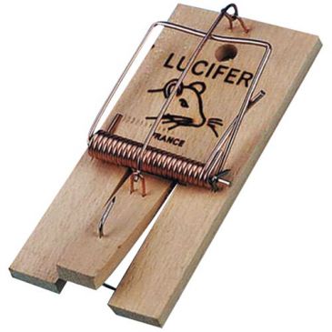 Tapette à rats x1 blister lucifer