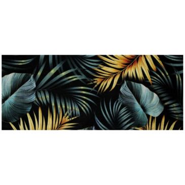 Tapis boston 50x120cm feuille gold