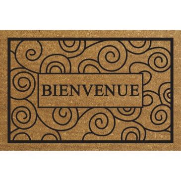 Tapis coco Bienvenue 40 x 60 cm
