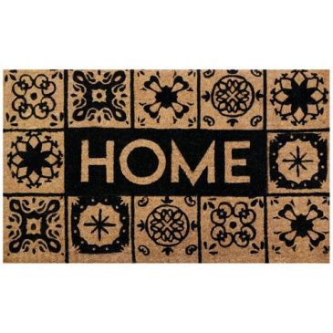 Tapis coco naturel 45x75cm épaisseur 35mm home carreau